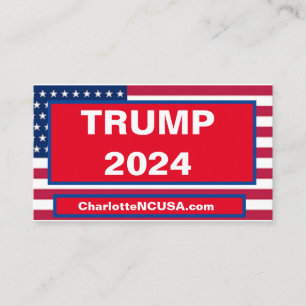 TRUMP 2024 BUSINESS CARD