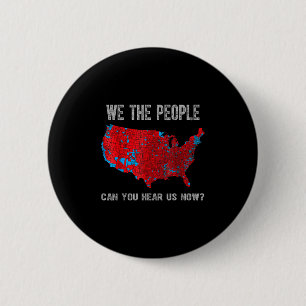Trump 2024 Can You Hear Us Now_ Uni-adults Black S 6 Cm Round Badge