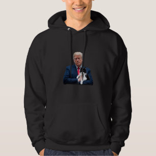Trump 2024 Cat MAGA Funny Trump Cat Hoodie