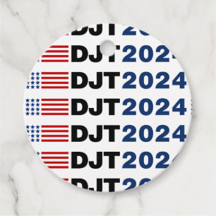 Trump 2024 DJT Favour Tags