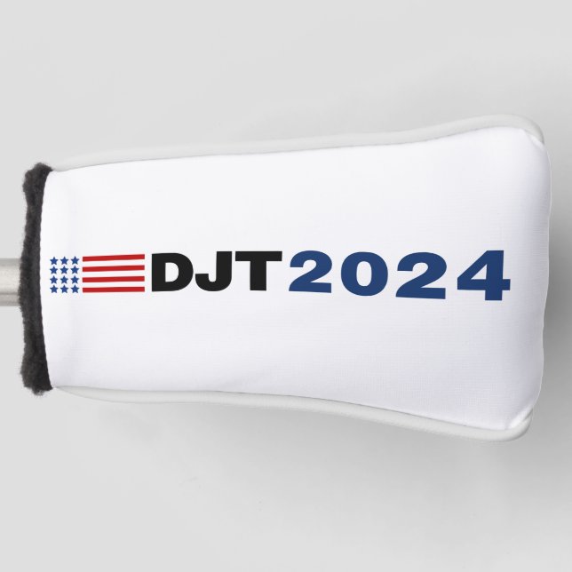 Trump 2024 DJT Golf Head Cover (Front)