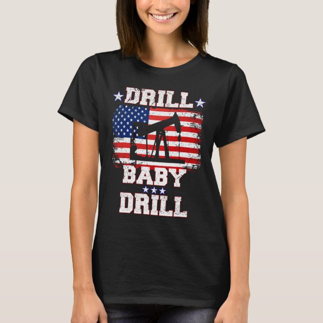 Trump 2024 Drill By5  T-Shirt (Front)