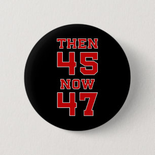 Trump 2024 Election 45 47 Victory Win President Re 6 Cm Round Badge
