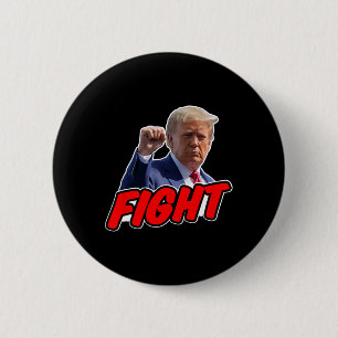Trump 2024 Fight For Rights To Vote Republican  6 Cm Round Badge