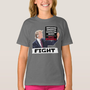 Trump 2024 Fight Presidential Election Still Stand T-Shirt