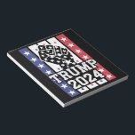 Trump 2024 Fist Outlaw Hillbilly J.D.Vance 2024 Notepad<br><div class="desc">Trump 2024 Outlaw Hillbilly J.D.Vance 2024 Donald Trump</div>