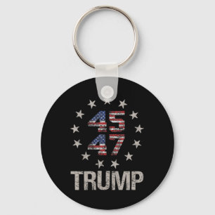 Trump 2024 Flag (on Byck) Take America Ck Trump Fl Key Ring