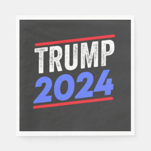 Trump 2024 For President Donald Jr. Maga Election Napkin