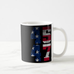Trump 2024 For President Us Flag Coffee Mug