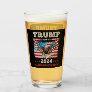 Trump 2024 glass