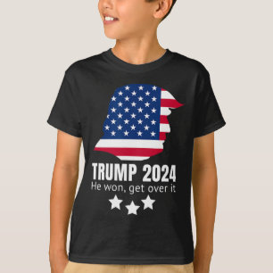Trump 2024 He Won Get Over It T-Shirt