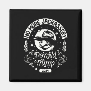 Trump 2024 Head Cowboy Usa 2024 Vote Election Us Magnet