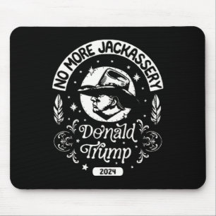 Trump 2024 Head Cowboy Usa 2024 Vote Election Us  Mouse Pad