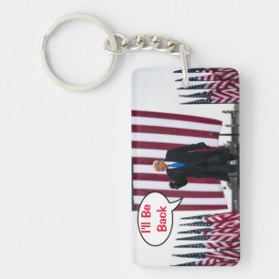 Trump 2024 I'll Be Back Key Ring