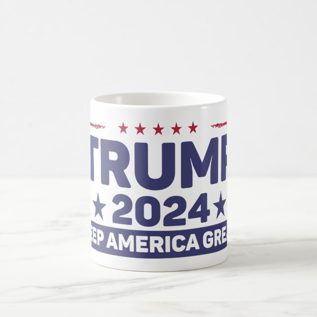 Trump 2024 - Keep America Great Coffee Mug (Center)