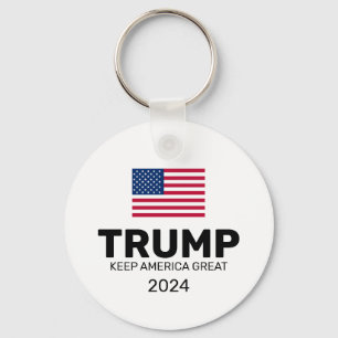 Trump 2024 Keep America Great Key Ring