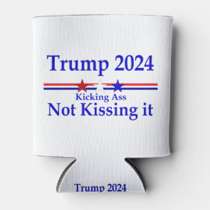 Trump 2024 Kicking A** Can Cooler