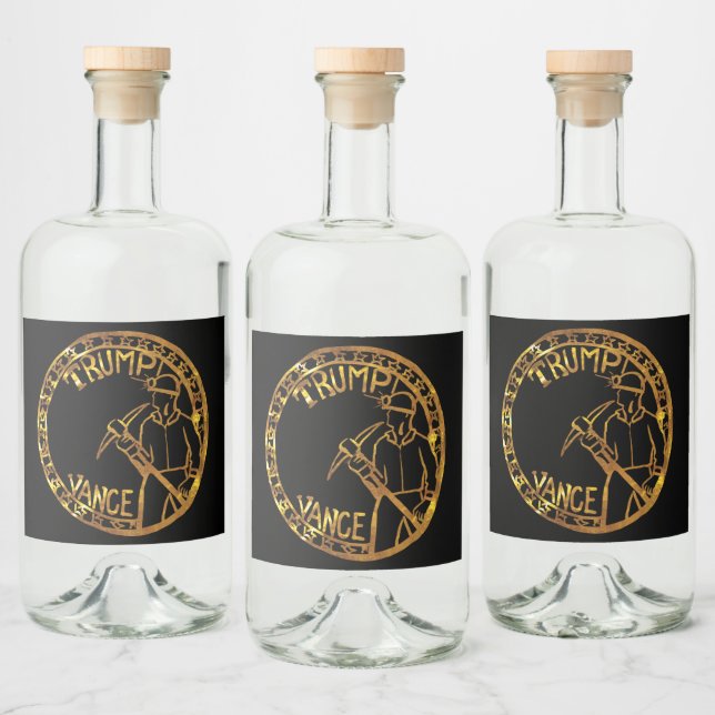 TRUMP 2024 LIQUOR BOTTLE LABEL (Bottles)