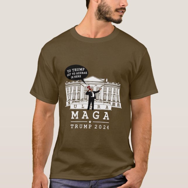 TRUMP 2024 MAGA T-Shirt (Front)