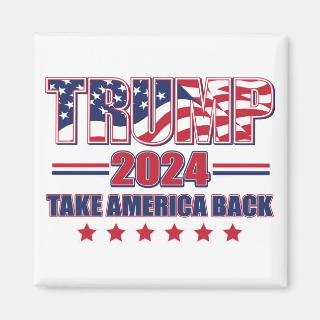 Trump 2024 magnet (Front)