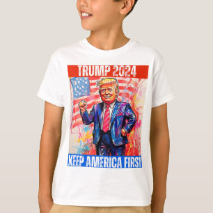 TRUMP 2024 MAKE AMERICA FIRST T-Shirt