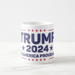Trump 2024 - Make America Proud Again Coffee Mug