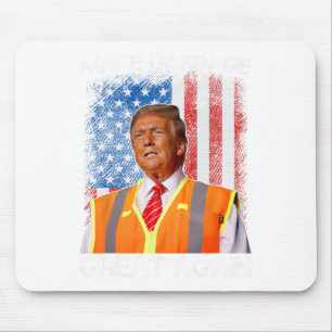 Trump 2024 Make Garbage Great Again Funny For Trum Mouse Pad