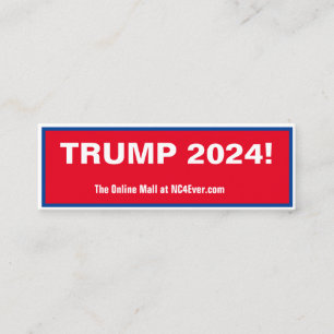 TRUMP 2024 mini business cards