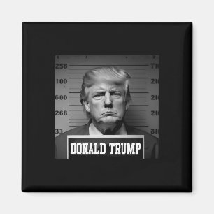 Trump 2024 Mugshot Trump Mug Shot President  Magnet