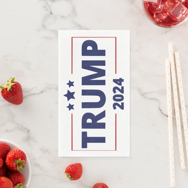 Trump 2024 napkin (Insitu)