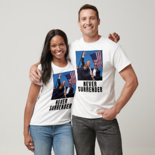 Trump 2024 Never Surrender T-Shirt