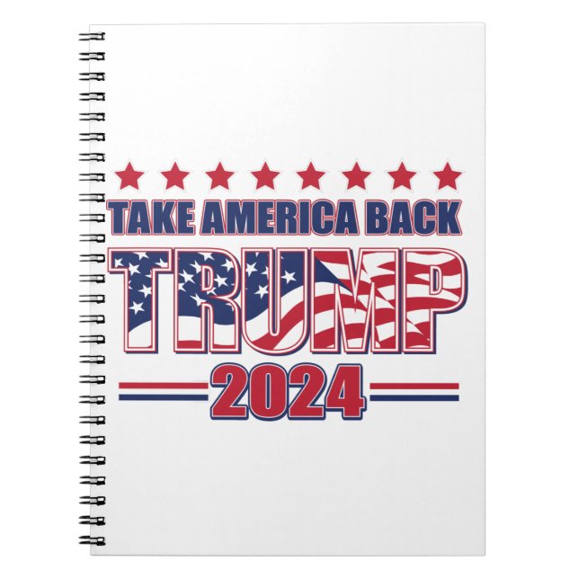 Trump 2024 notebook (Front)