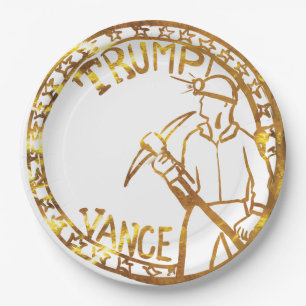 TRUMP 2024 PAPER PLATE