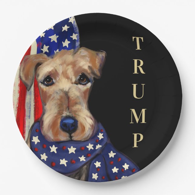 TRUMP 2024 PAPER PLATE (Front)