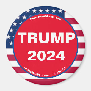 TRUMP 2024 Patriotic magnet