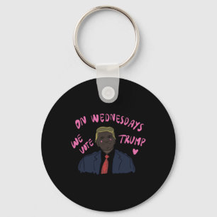 Trump 2024 Pink Cute Funny  Key Ring