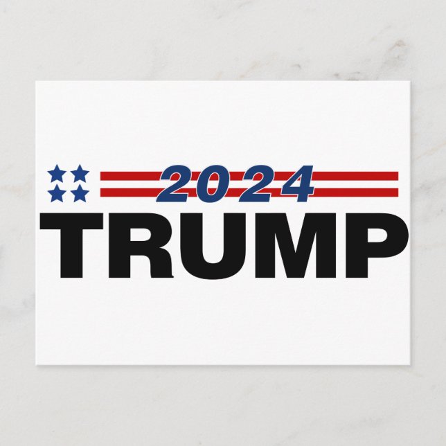 Trump 2024 postcard (Front)