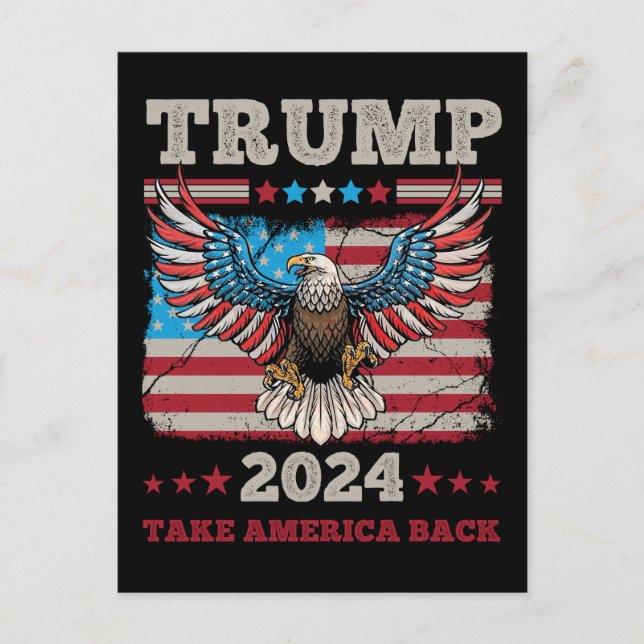 Trump 2024 postcard (Front)