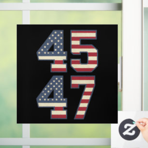 Trump 2024 President 45 47 America USA Vintage
