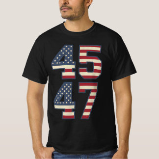 Trump 2024 President 45 47 America USA Vintage T-Shirt