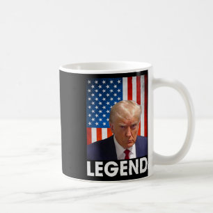 Trump 2024 President Legend American Flag  Coffee Mug