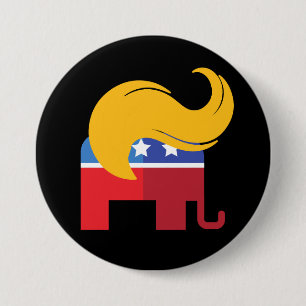 Trump 2024 Presidential Election 7.5 Cm Round Badge