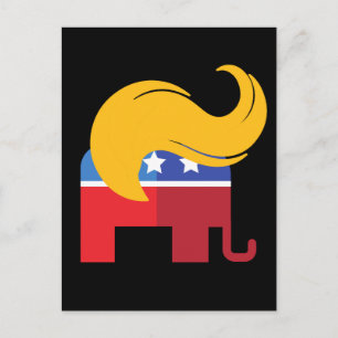 Trump 2024 Presidential Election Postcard