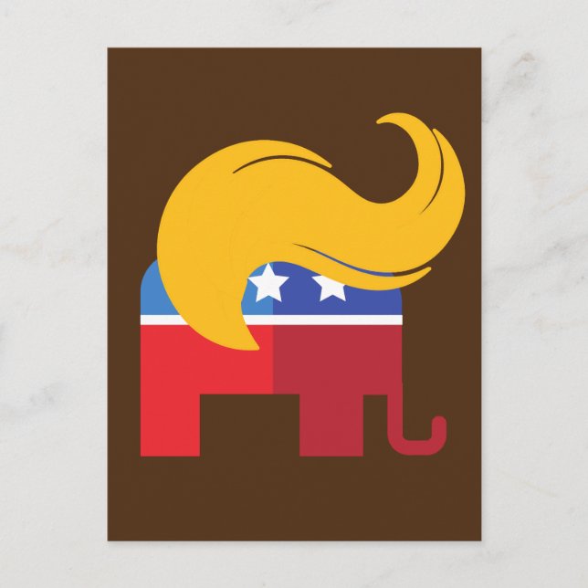Trump 2024 Presidential Election  Postcard (Front)