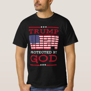 TRUMP 2024 Protected By God T-Shirt