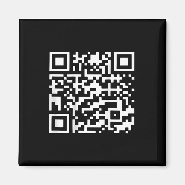 Trump 2024 Qr 4547 Tee Trump Dancing Code  Magnet (Front)