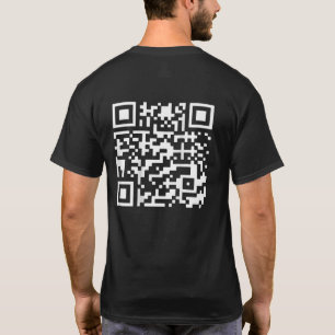 Trump 2024 QR 45/47 Funny QR Trump Dancing  (back) T-Shirt