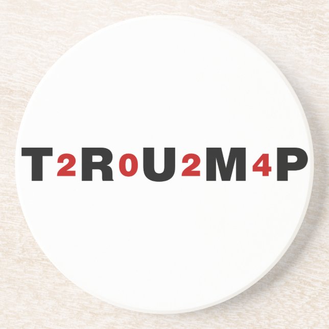 Trump 2024 Red Coaster (Front)