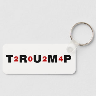 Trump 2024 Red Key Ring