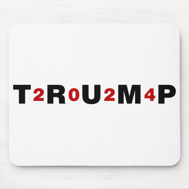 Trump 2024 Red Mouse Pad (Front)